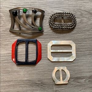 Vintage Belt Buckles